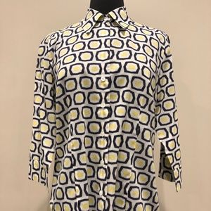 Ann Taylor Women's 100% Cotton Blouse,  Size 6.